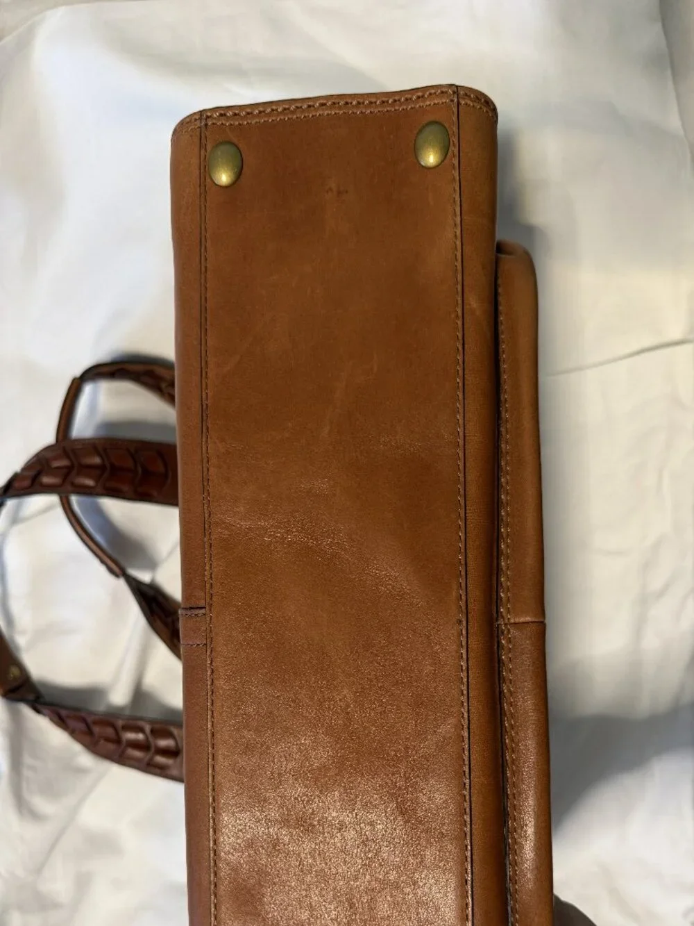 Coach tan leather